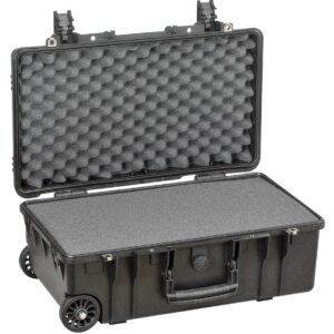 Explorer 5221HLB black heavenly light waterproof wheeled foam filled case